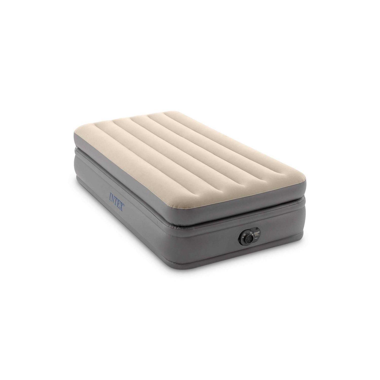 Intex Twin 20' Dual Layer Air Mattress with Built-in Pump - Image 3