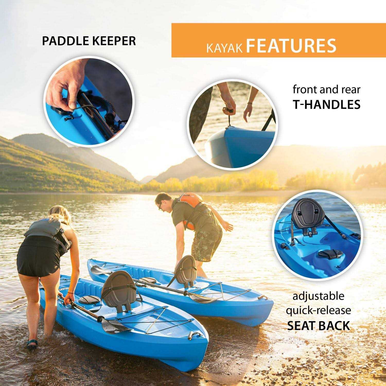 Lifetime Tamarack 100 Sit-On-Top Kayak - Image 2