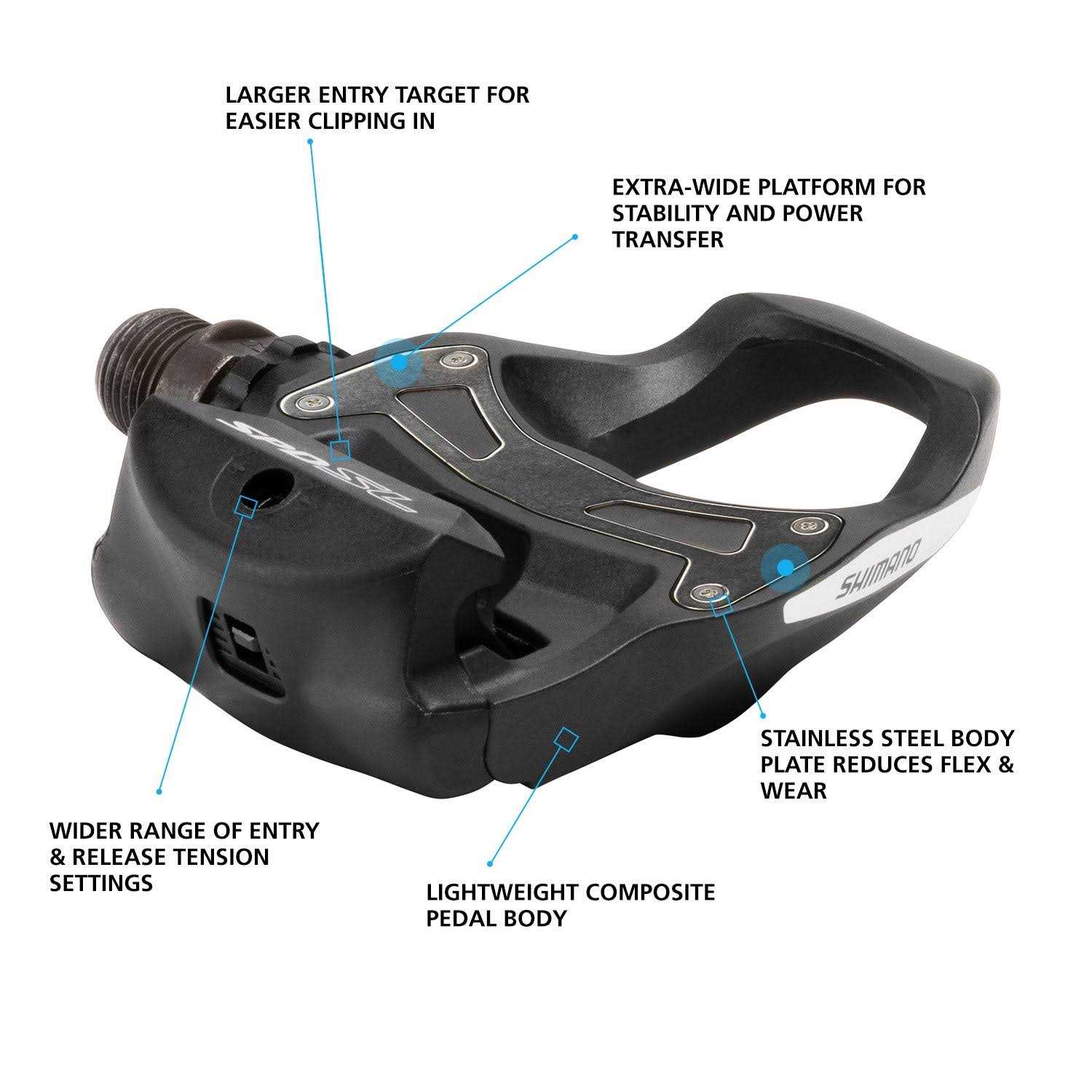Shimano PD R550 SPD-SL Pedals - Image 3