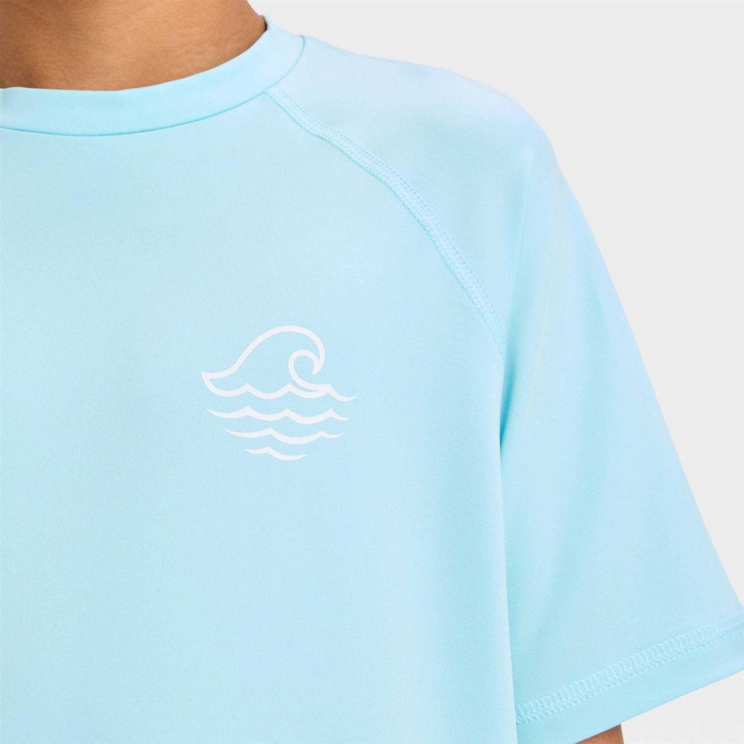 Alternative view of Boys' Art Class Wave Rash Guard Top