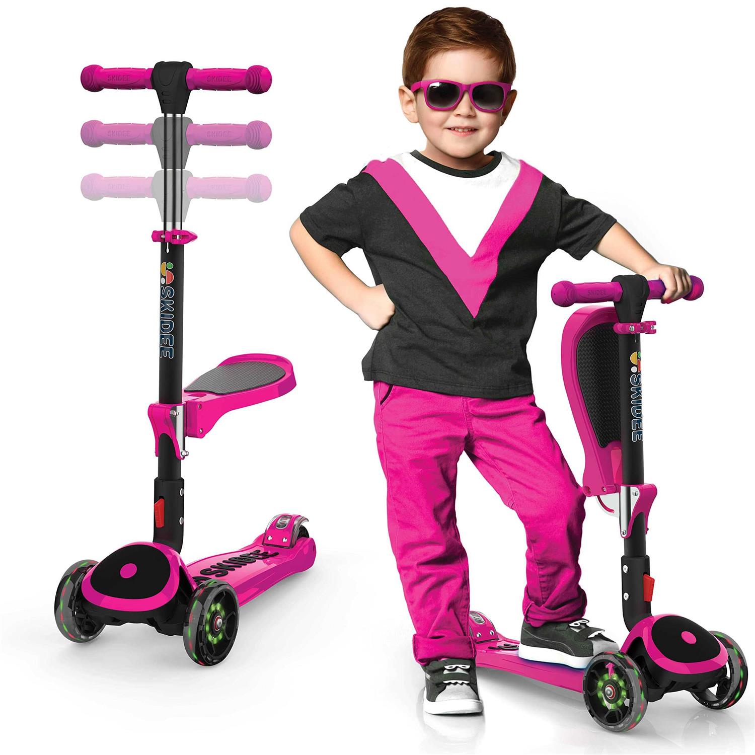 Skidee Kick Scooters for Kids Adjustable Height - Image 3