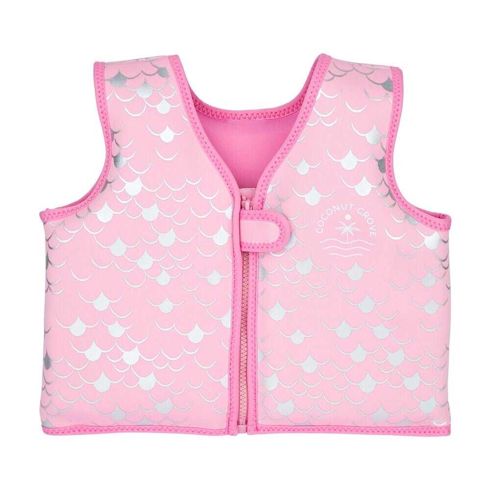 Coconut Grove by Sunnylife Kids Girls Swim Float Vest & Goggles Set Pearl the Mermaid - Image 2