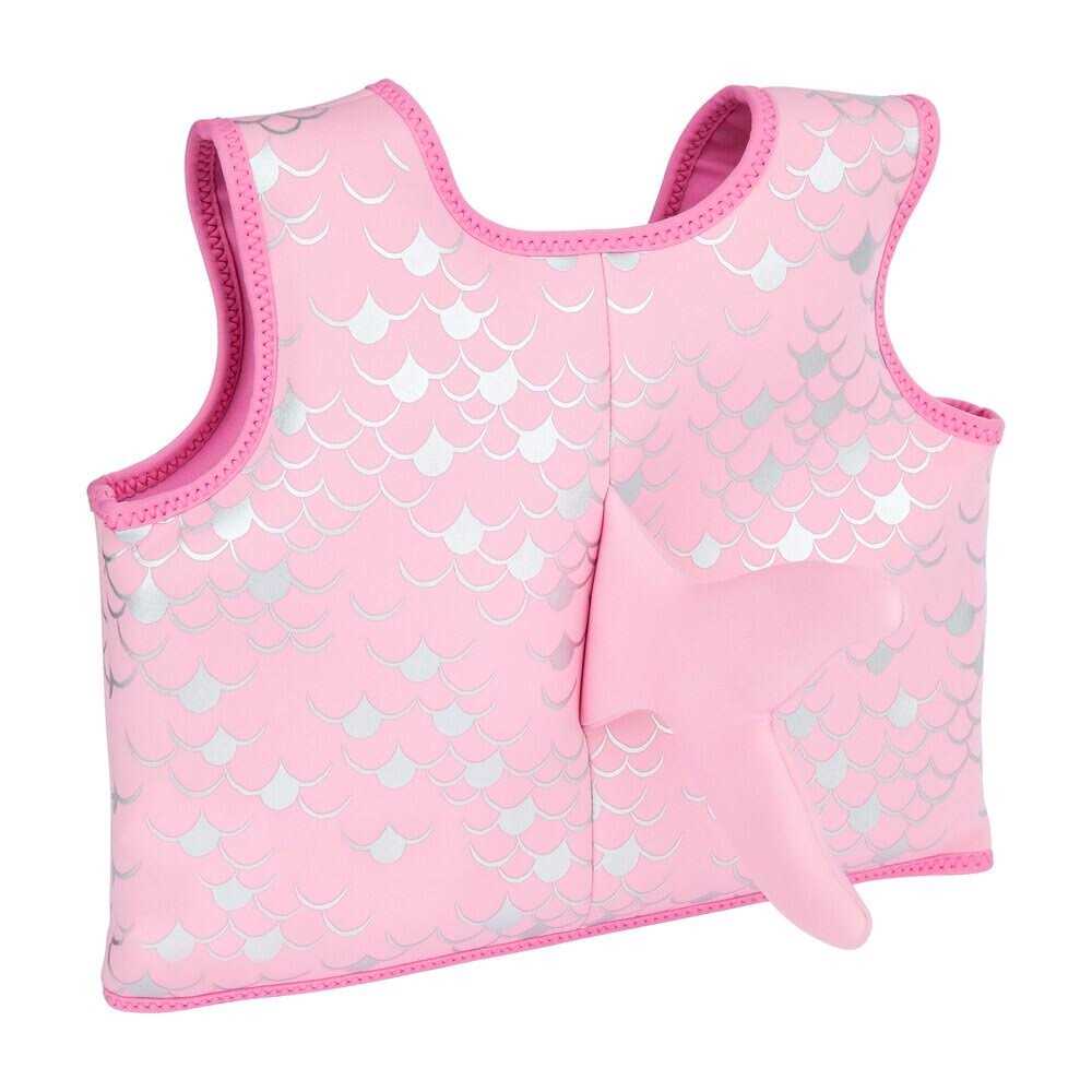 Coconut Grove by Sunnylife Kids Girls Swim Float Vest & Goggles Set Pearl the Mermaid - Image 4