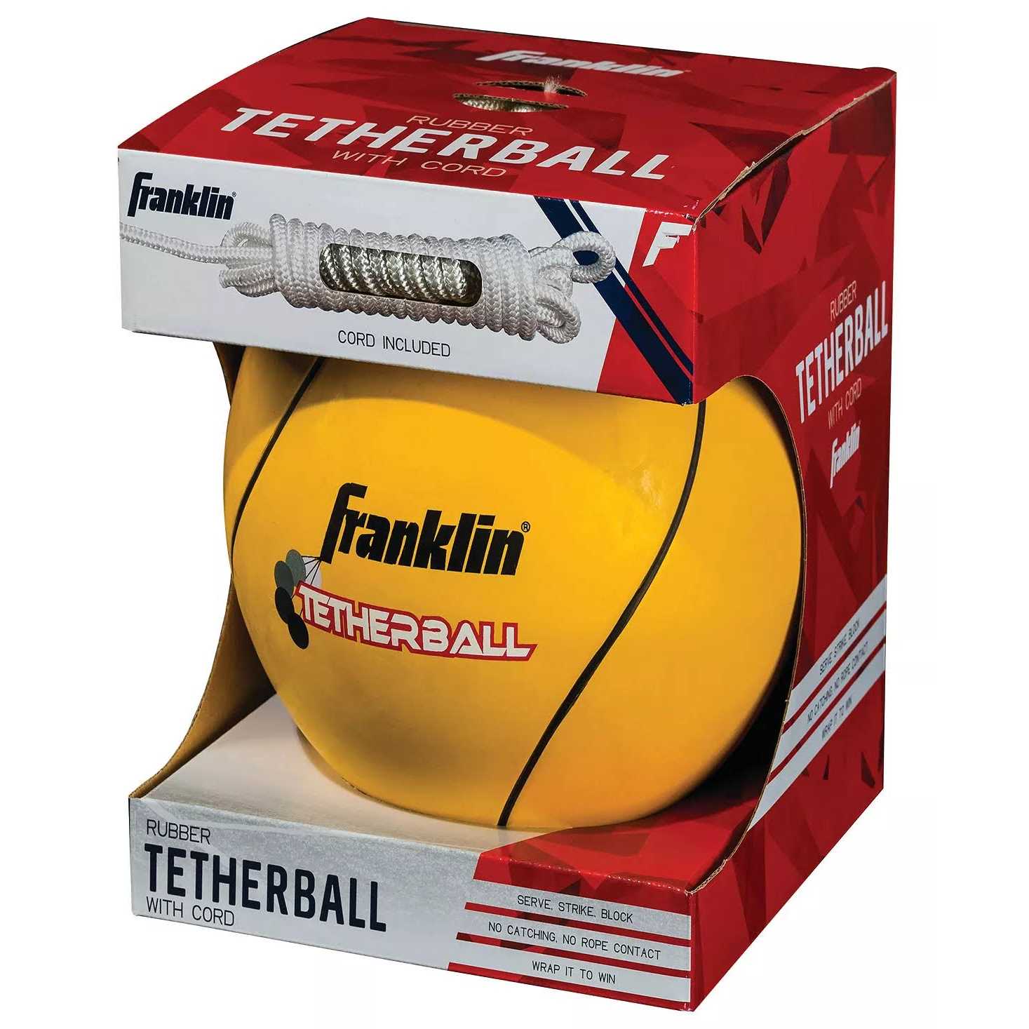 Franklin Sports 8.5 Rubber Tetherball - Image 2