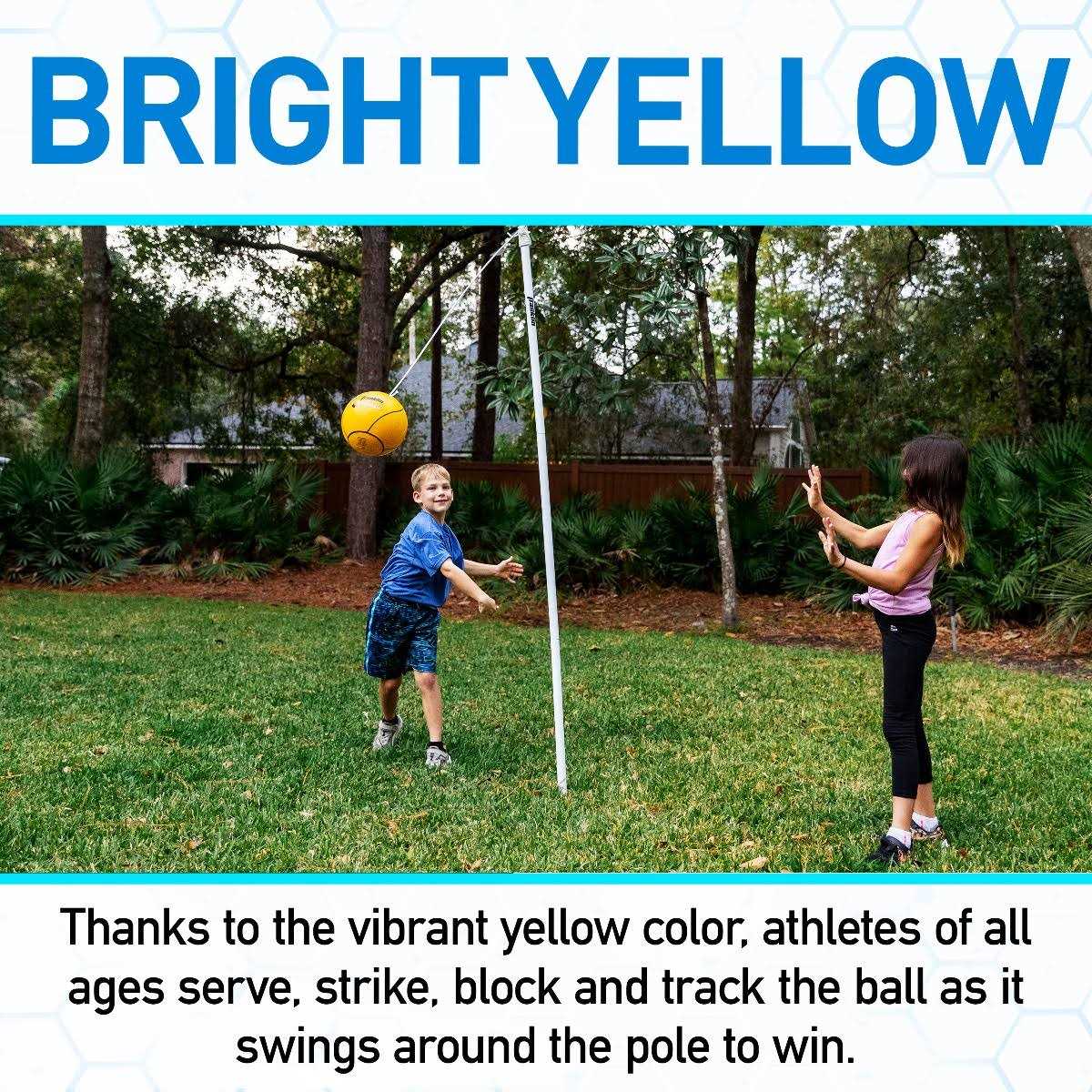 Franklin Sports 8.5 Rubber Tetherball - Image 4