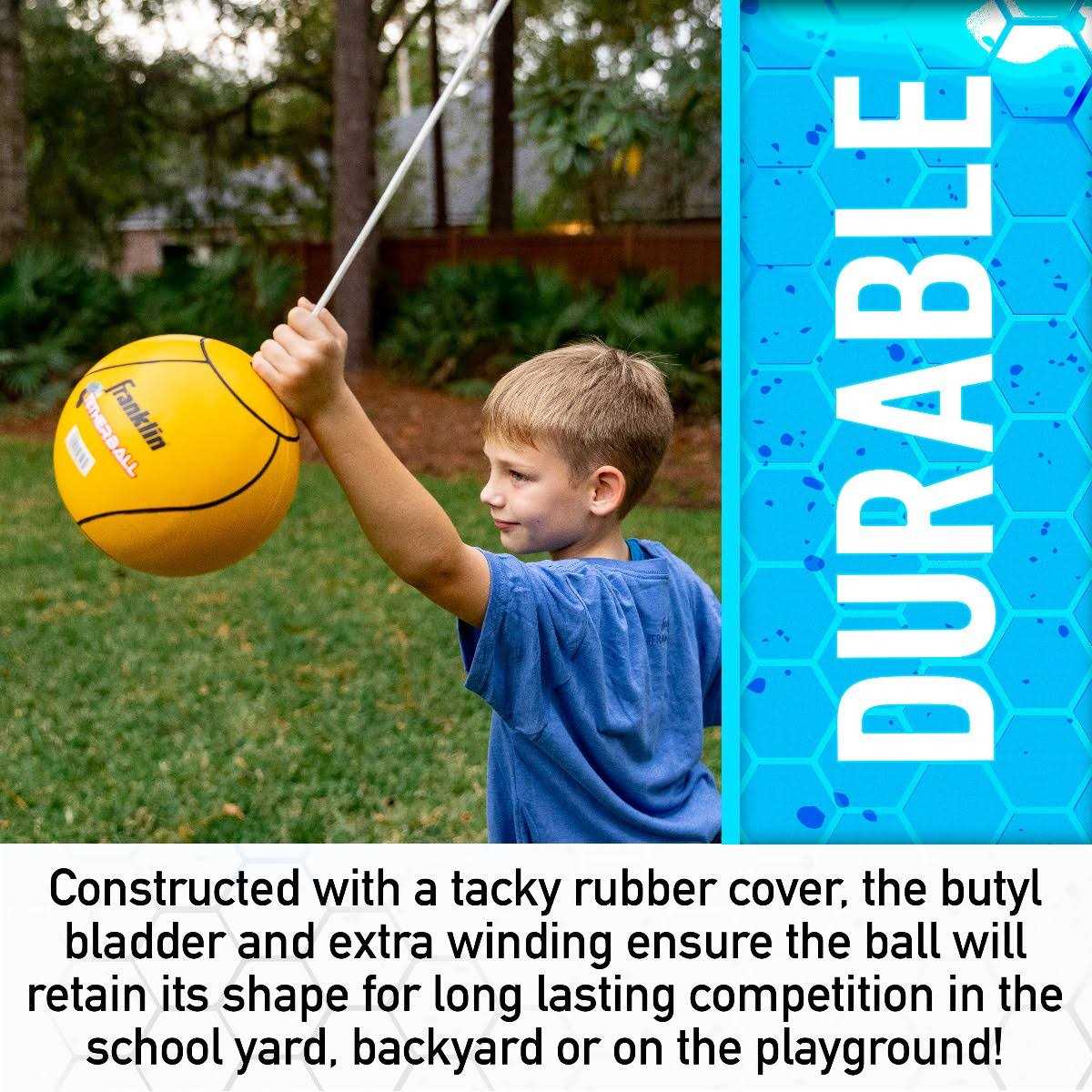 Franklin Sports 8.5 Rubber Tetherball - Image 5
