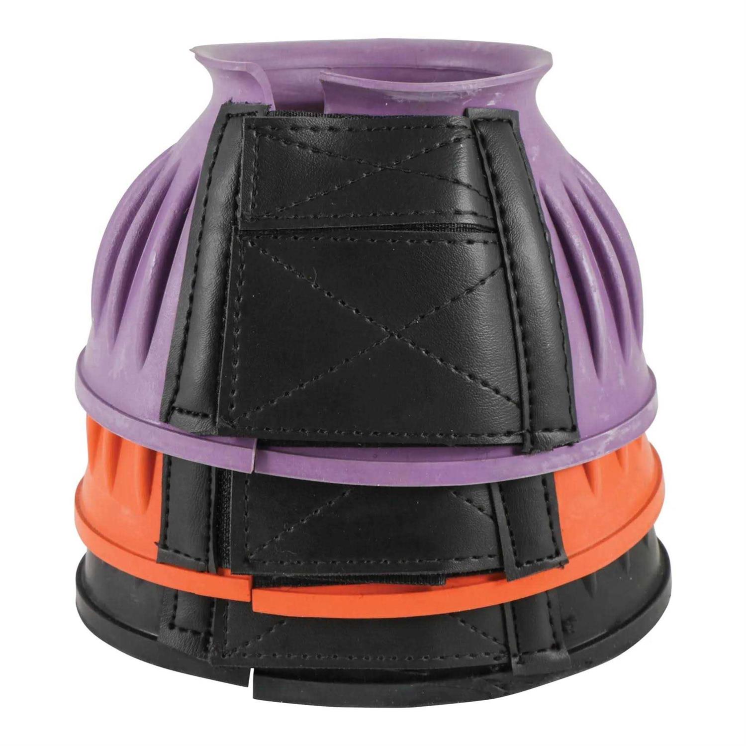 Dura-Tech Ribbed Rubber Double Lock Bell Horse Boots - Image 5