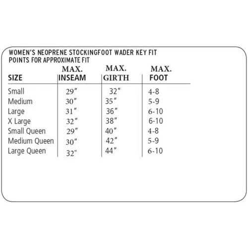 Caddis Women s Neoprene Stockingfoot Waders - Image 2