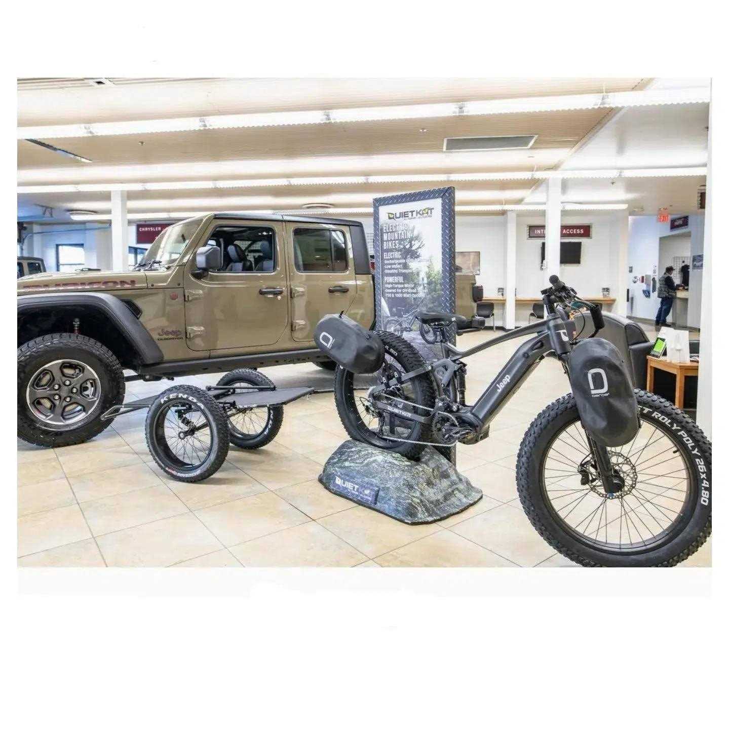 QuietKat Two-Wheel All-Terrain Cargo Trailer - Image 2