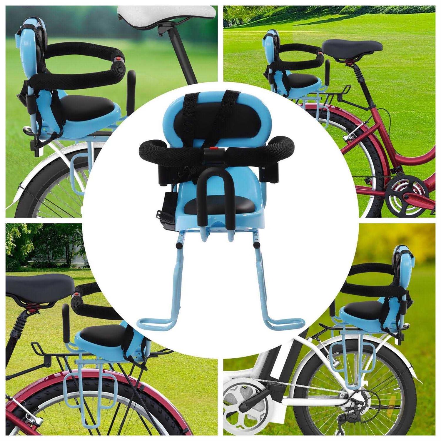 Denest Child Bike Seat Rear Back Safety For Kids Bicycle Saddle Seats Rack Rest Cushion - Image 2