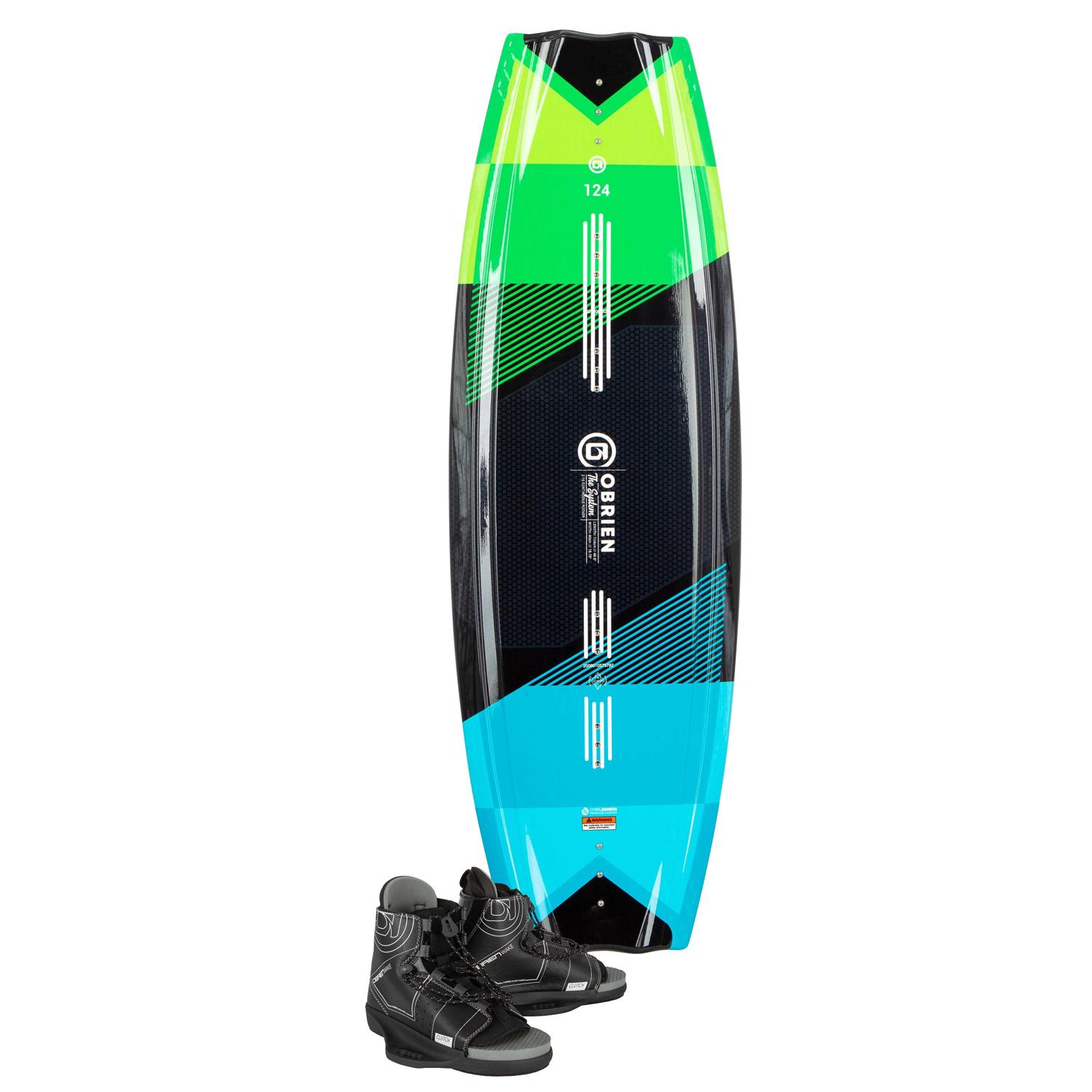 O'Brien System Wakeboard w/ Clutch Bindings - Image 2