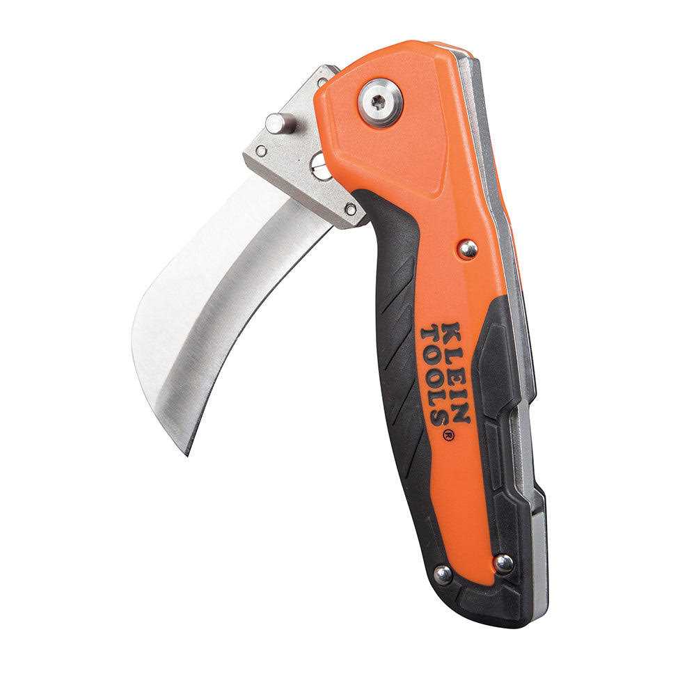 Klein Tools 44218 Cable Skinning Utility Knife with Replaceable Blade - Image 5