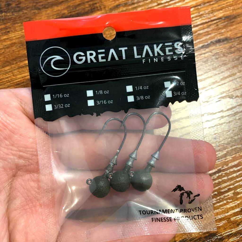Great Lakes Finesse Stealth Ball Head Jig - Image 5