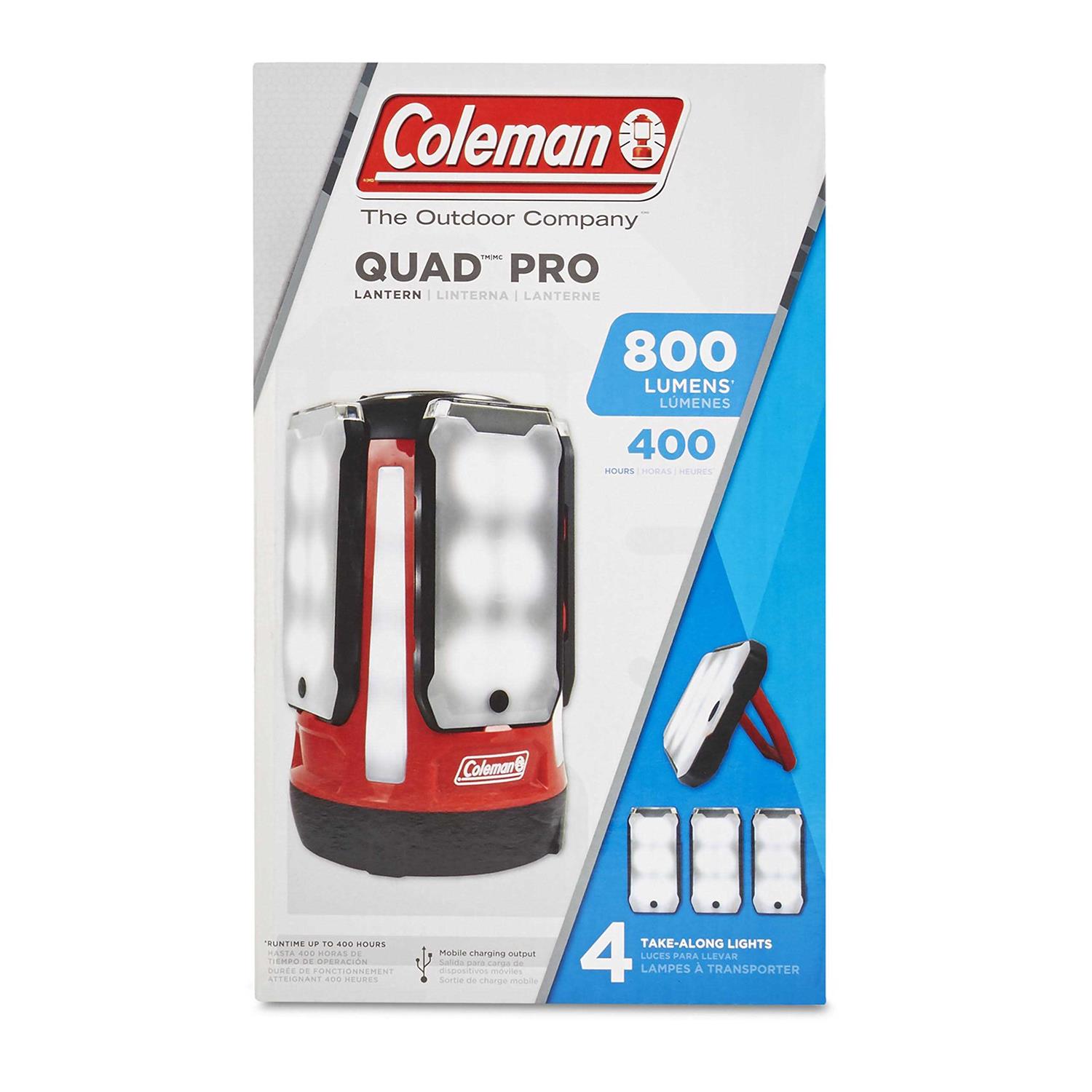Coleman Quad Pro 800L LED Panel Lantern - Image 3