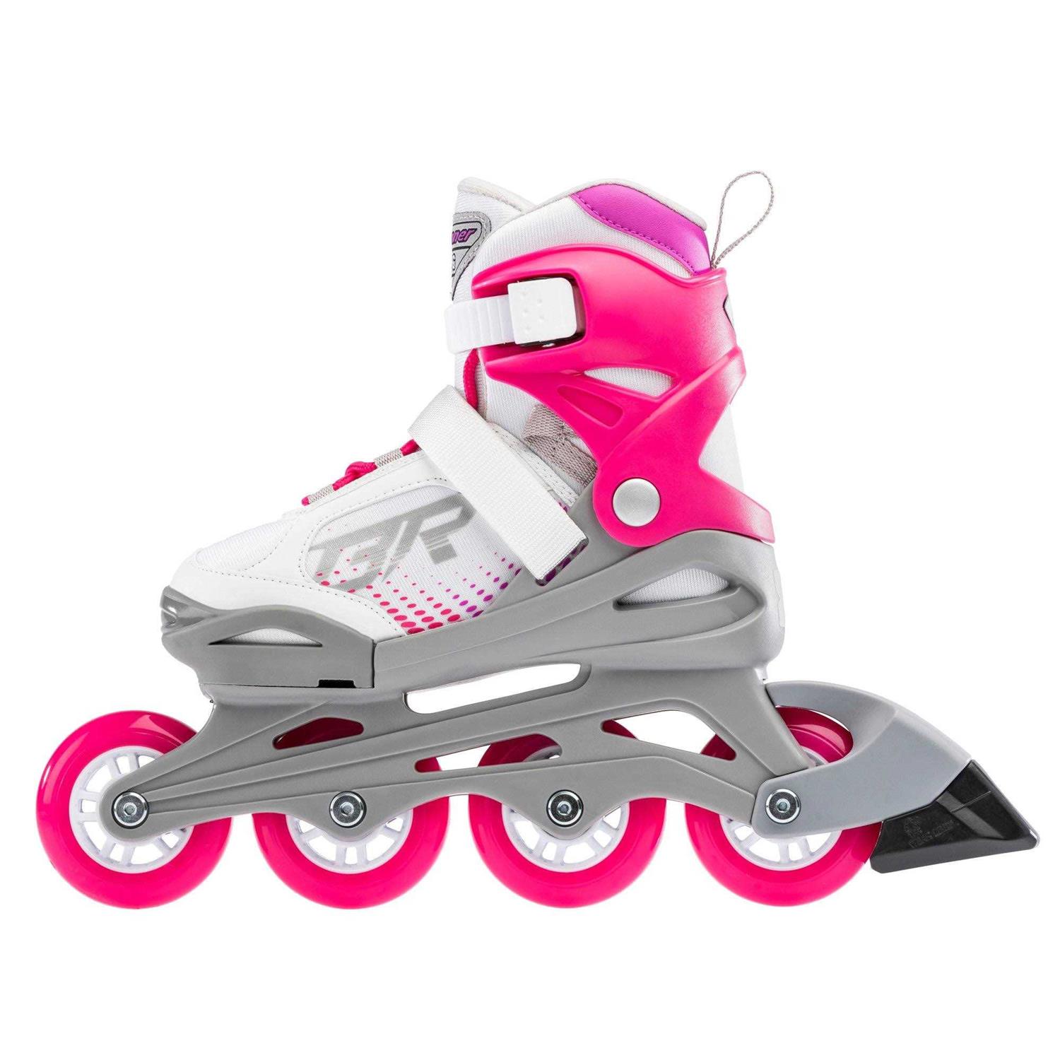 Rollerblade Bladerunner Phoenix Girls Adjustable Fitness Inline Skate - Image 3