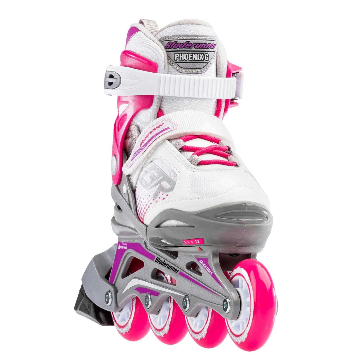 Rollerblade Bladerunner Phoenix Girls Adjustable Fitness Inline Skate - Image 5
