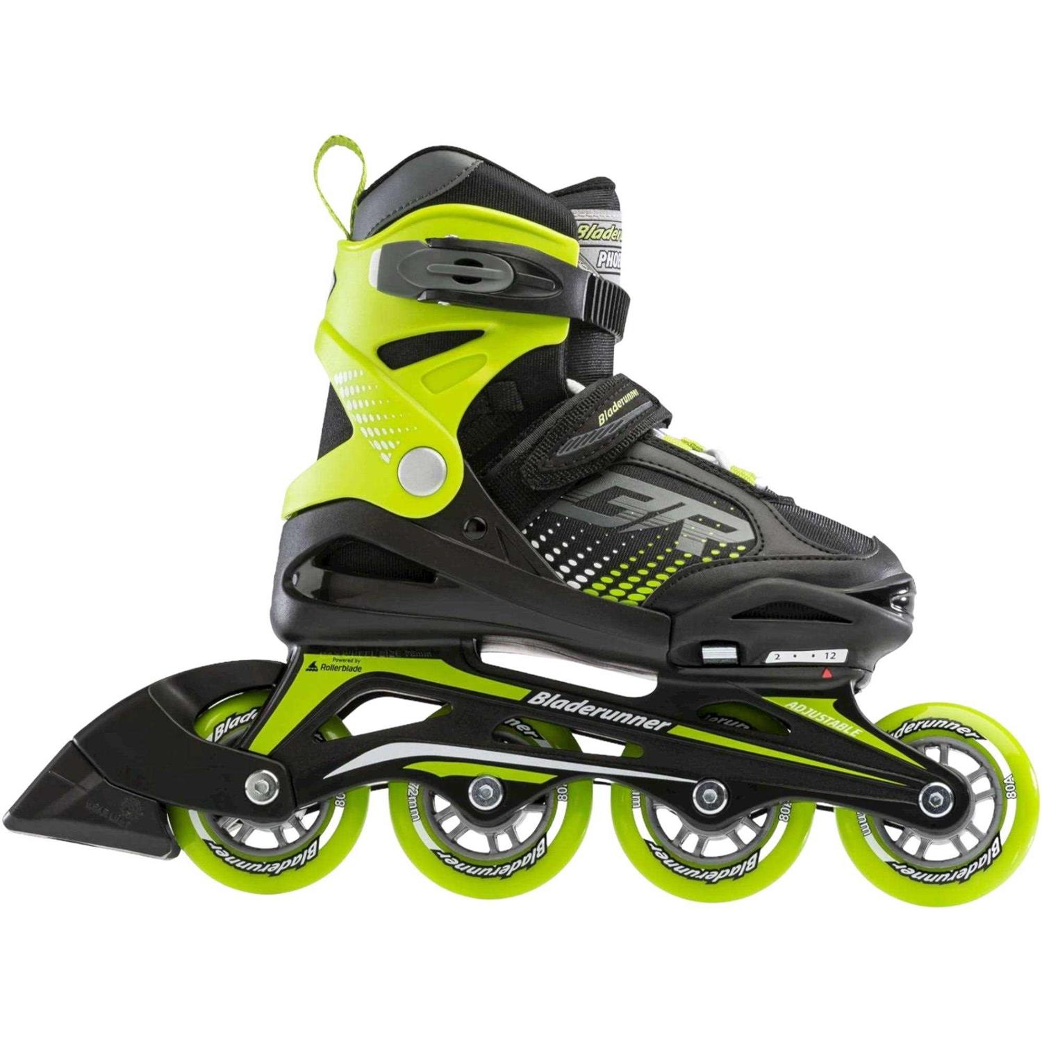 Rollerblade Bladerunner Phoenix Girls Adjustable Fitness Inline Skate - Image 2