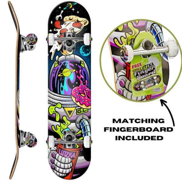 Roller Derby Lutzka Astronaut Skateboard
