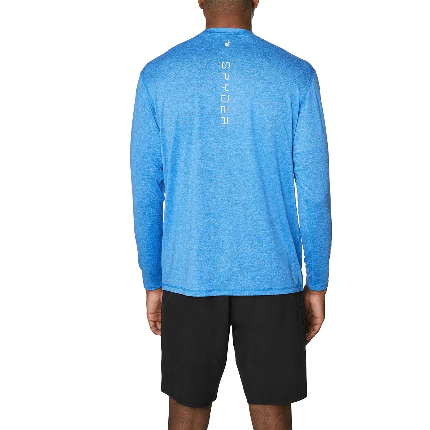 Spyder Men's Heather Long Sleeve Rashguard - Image 2