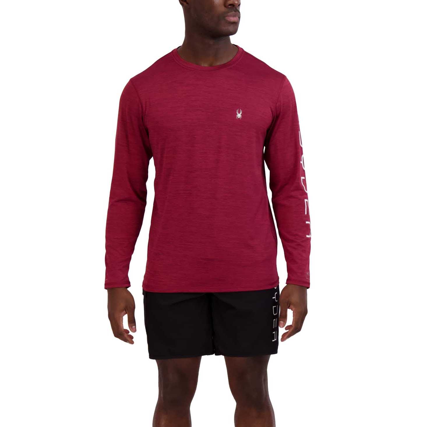 Alternative view of Spyder Men's Heather Long Sleeve Rashguard