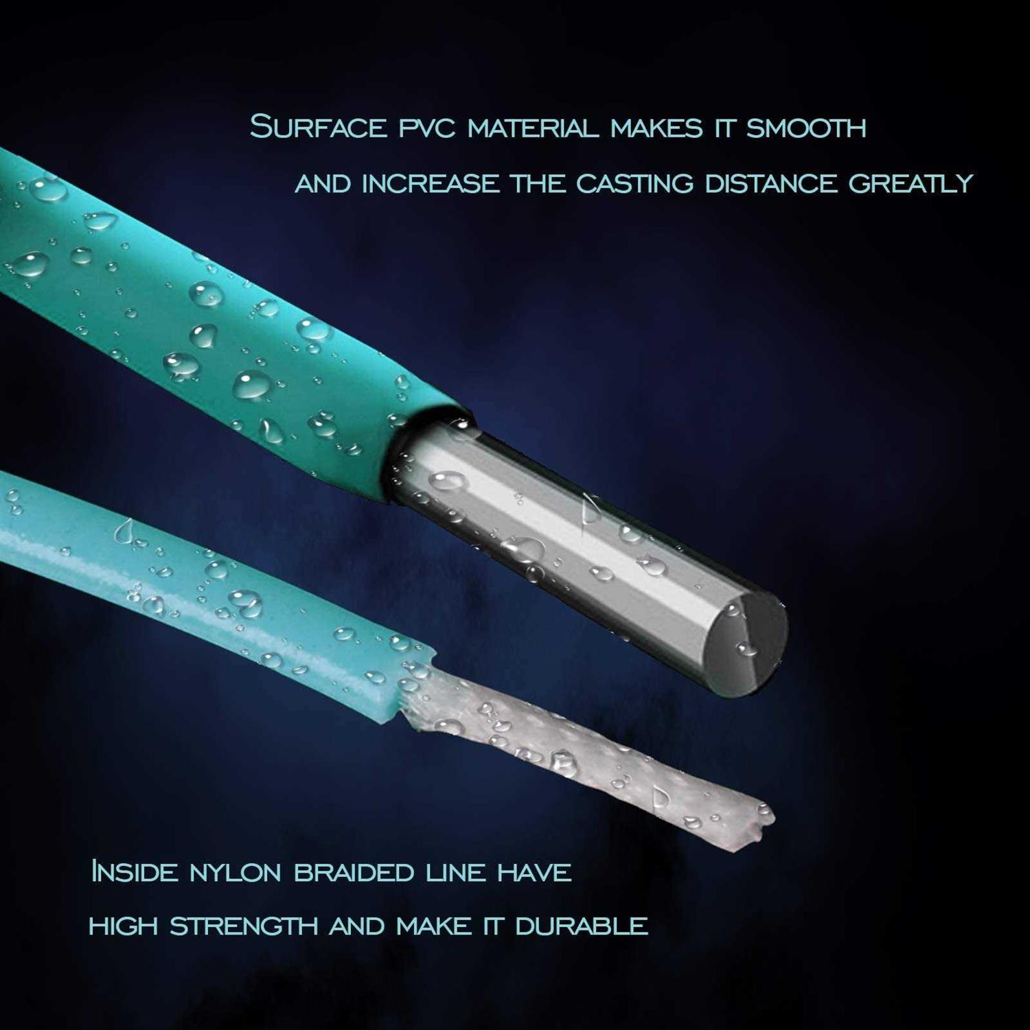 AnglerDream WF Fly Fishing Line Kit 1 2 3 4 5 6 7 8 9wt Fly Fishing Line Leader Braided Backing Fish Line - Image 3