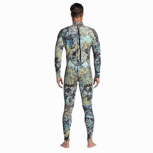 Dyung Tec Wetsuits Mens 3mm Camo Neoprene Scuba Diving Unisex One Piece Sport Skin Spearfishing Full Suit - Image 2