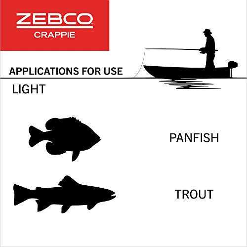 Zebco Crappie Fighter Spinning Combo - Image 3