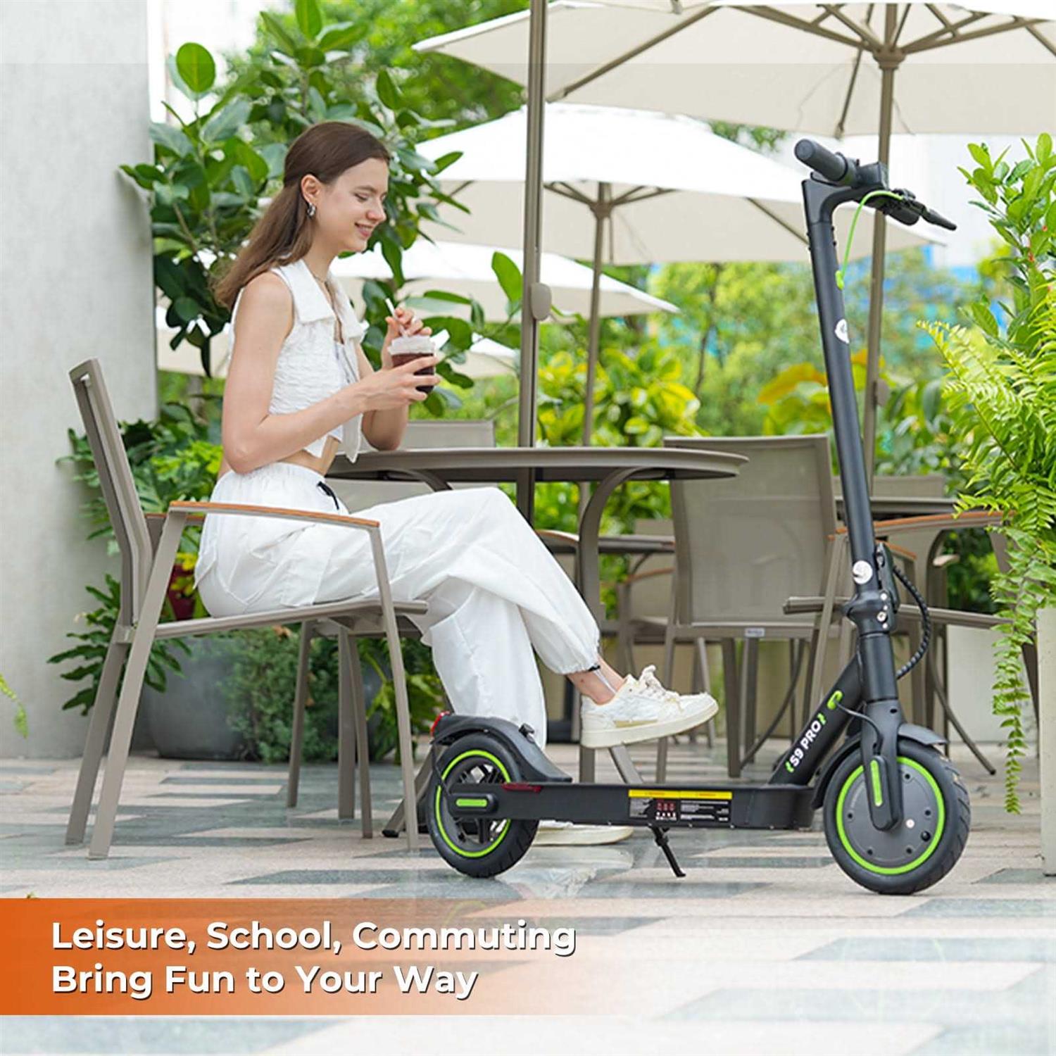 Isinwheel S9Pro Electric Scooter 18.6 Mph Up To 21 Miles Long Range - Image 2