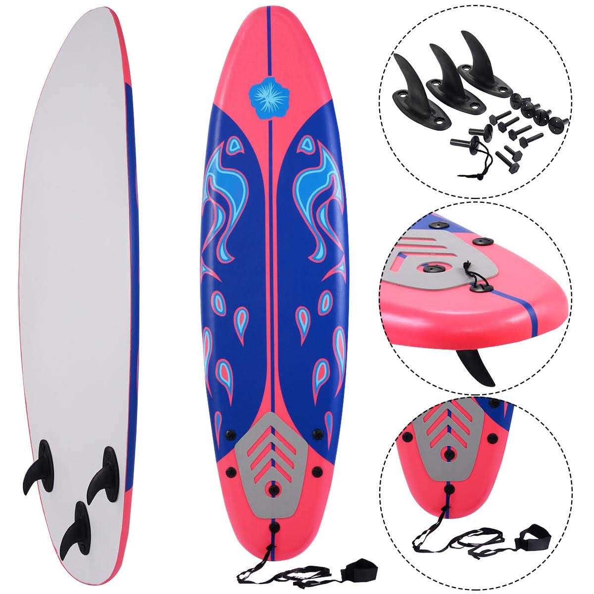 Alternative view of Surfboard Surf Foamie Boards Surfing Beach Ocean Body