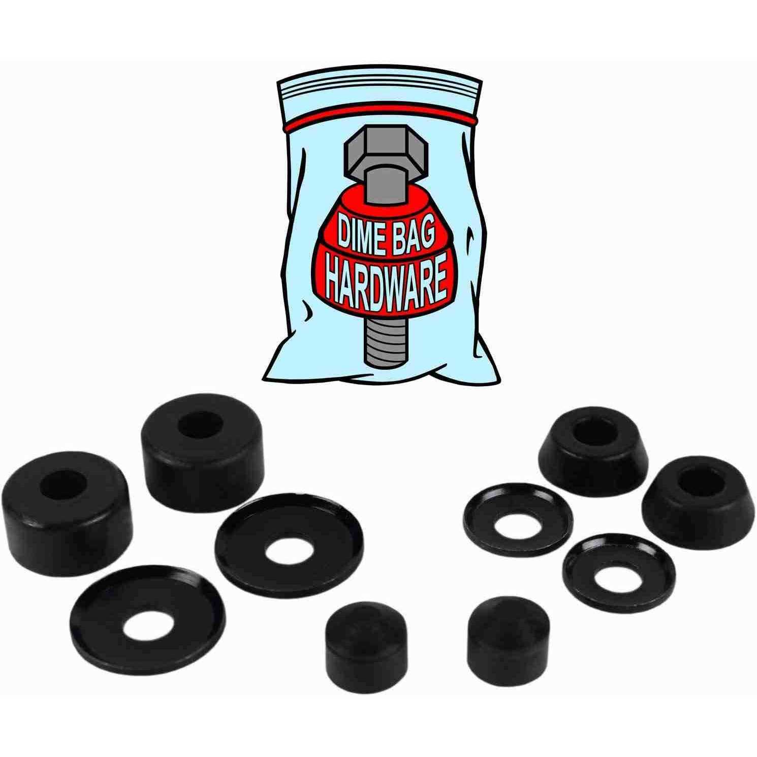 Dime Bag Hardware Skateboard Truck Rebuild Kit Bushings Washers Pivot Cups For 2 Trucks - Image 2