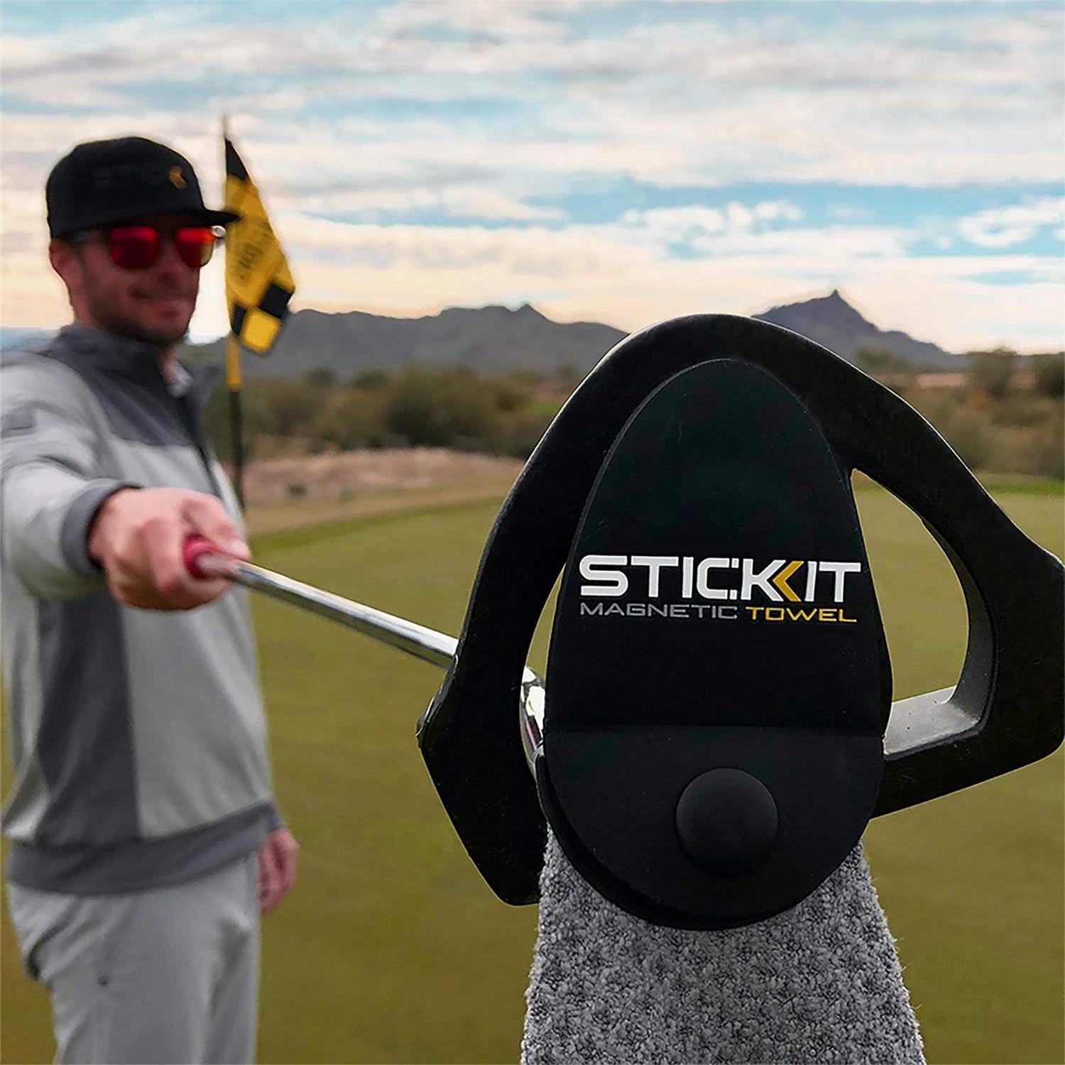 STICKIT Magnetic Golf Towel - Image 5