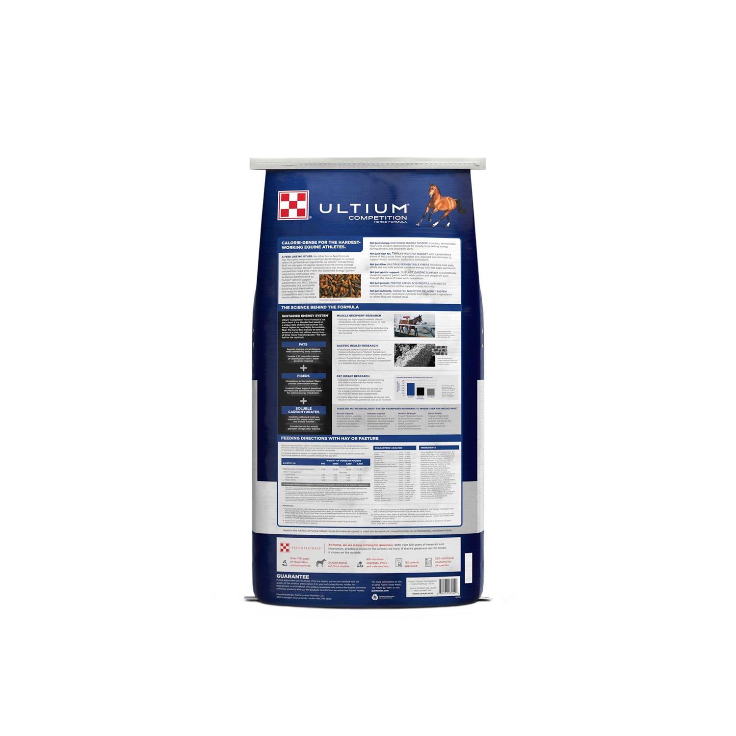 Purina Ultium Competition Horse Formula 50 lbs - Image 3