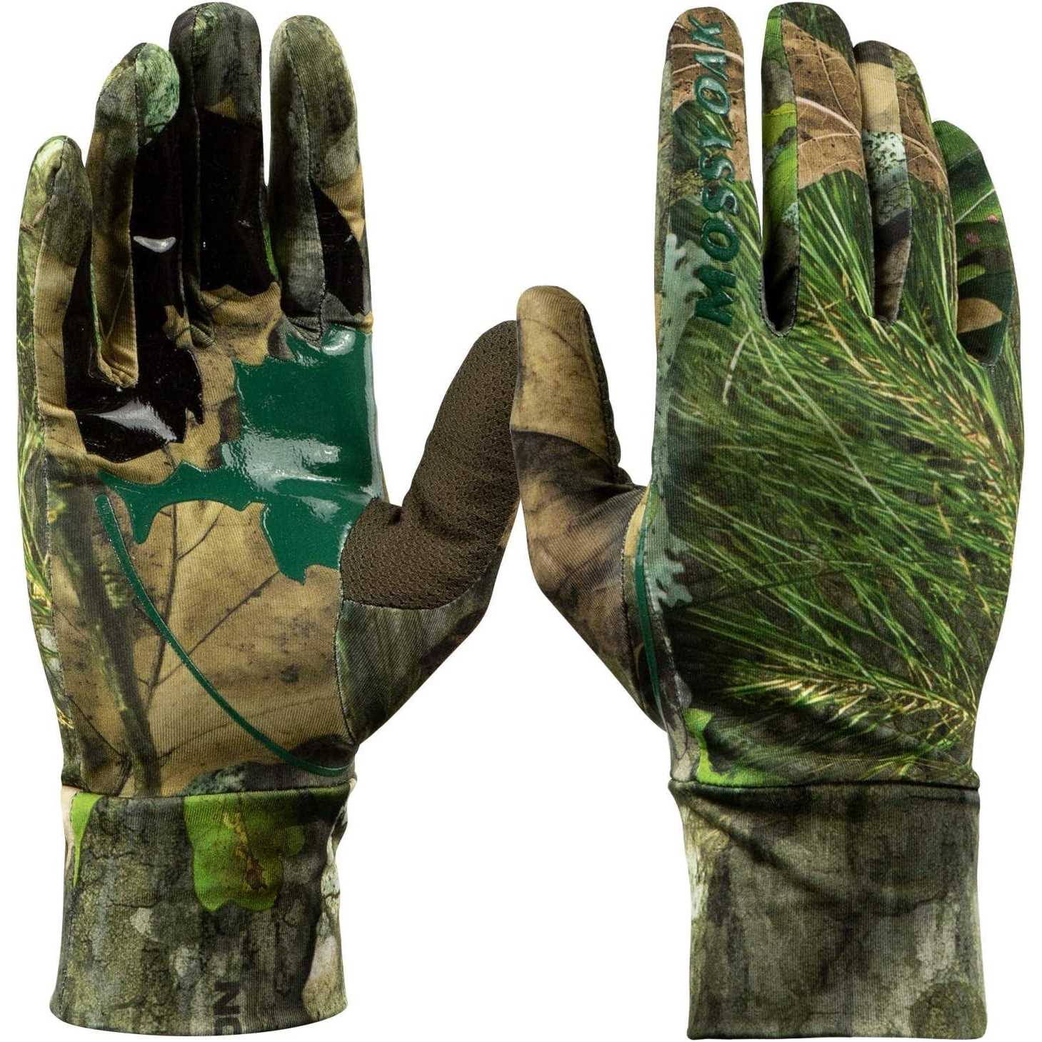 Mossy Oak Lightweight Camo Hunting Gloves - Image 2