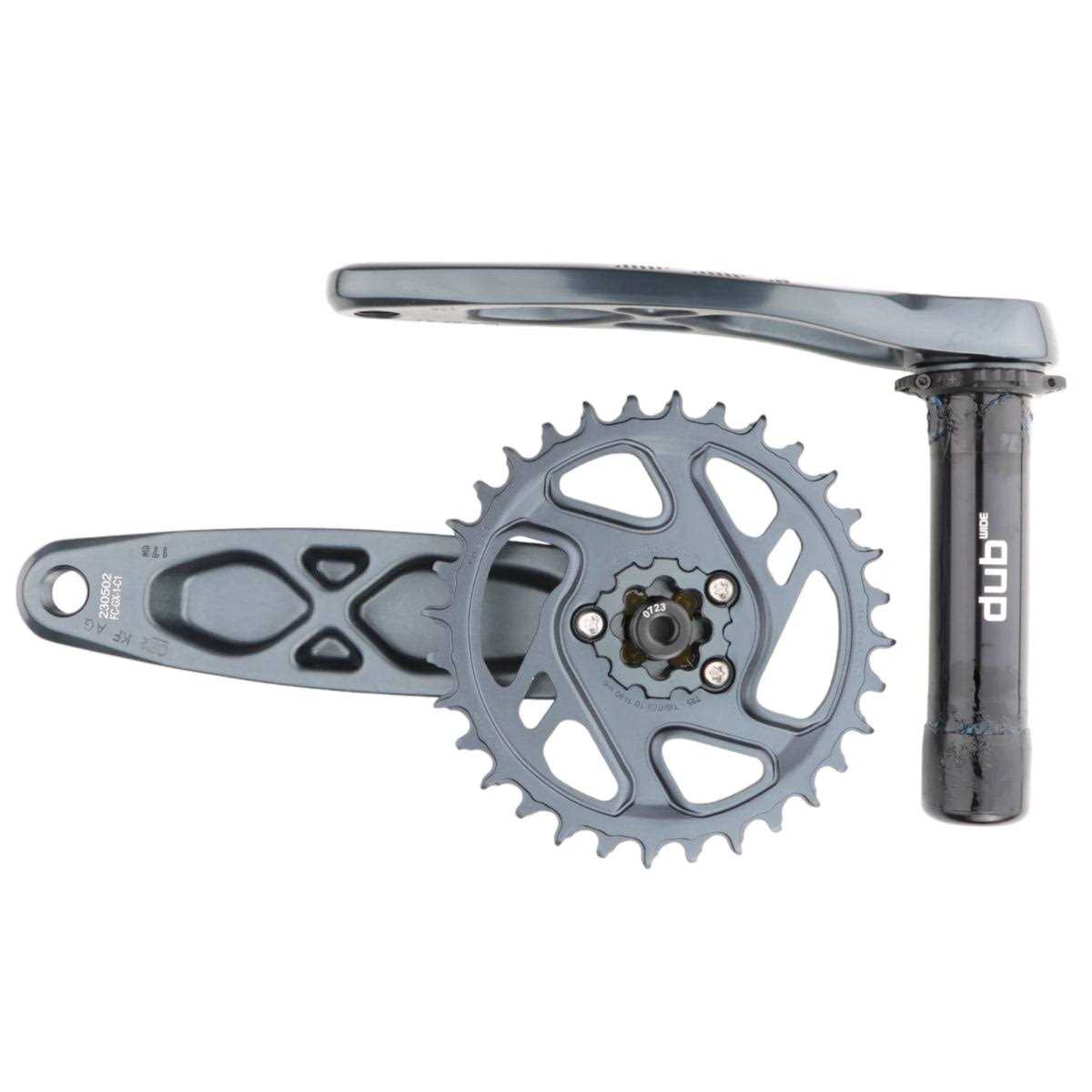 Alternative view of SRAM GX Eagle DUB Crankset