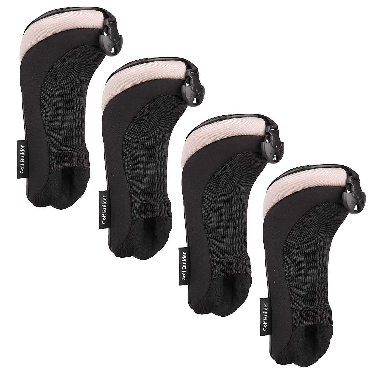 Alternative view of Sword &Shield sports Golf Hybrid Club Head Covers Set of 4 with Interchangeable No. Tag UT Cover