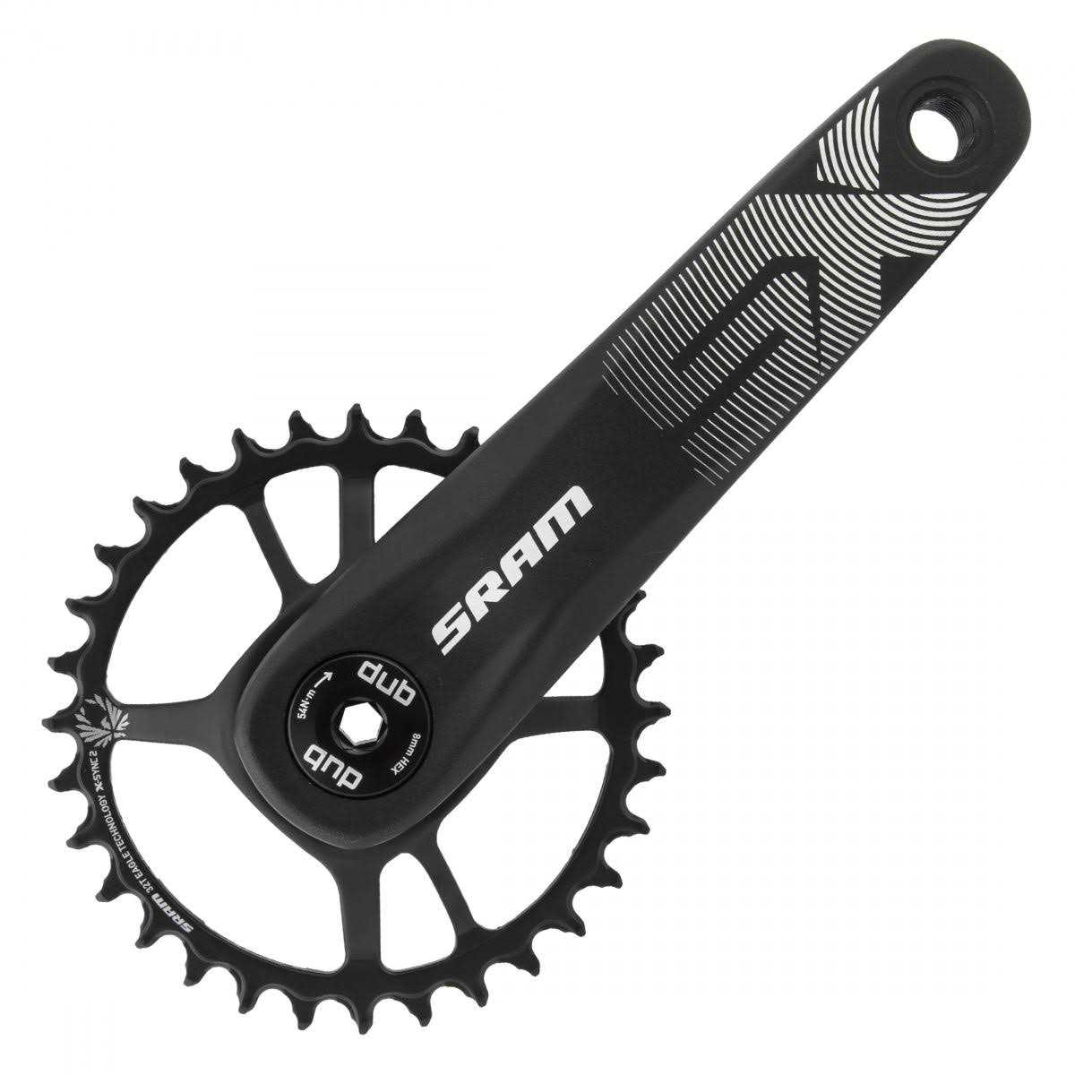 Alternative view of SRAM SX Eagle DUB Crankset