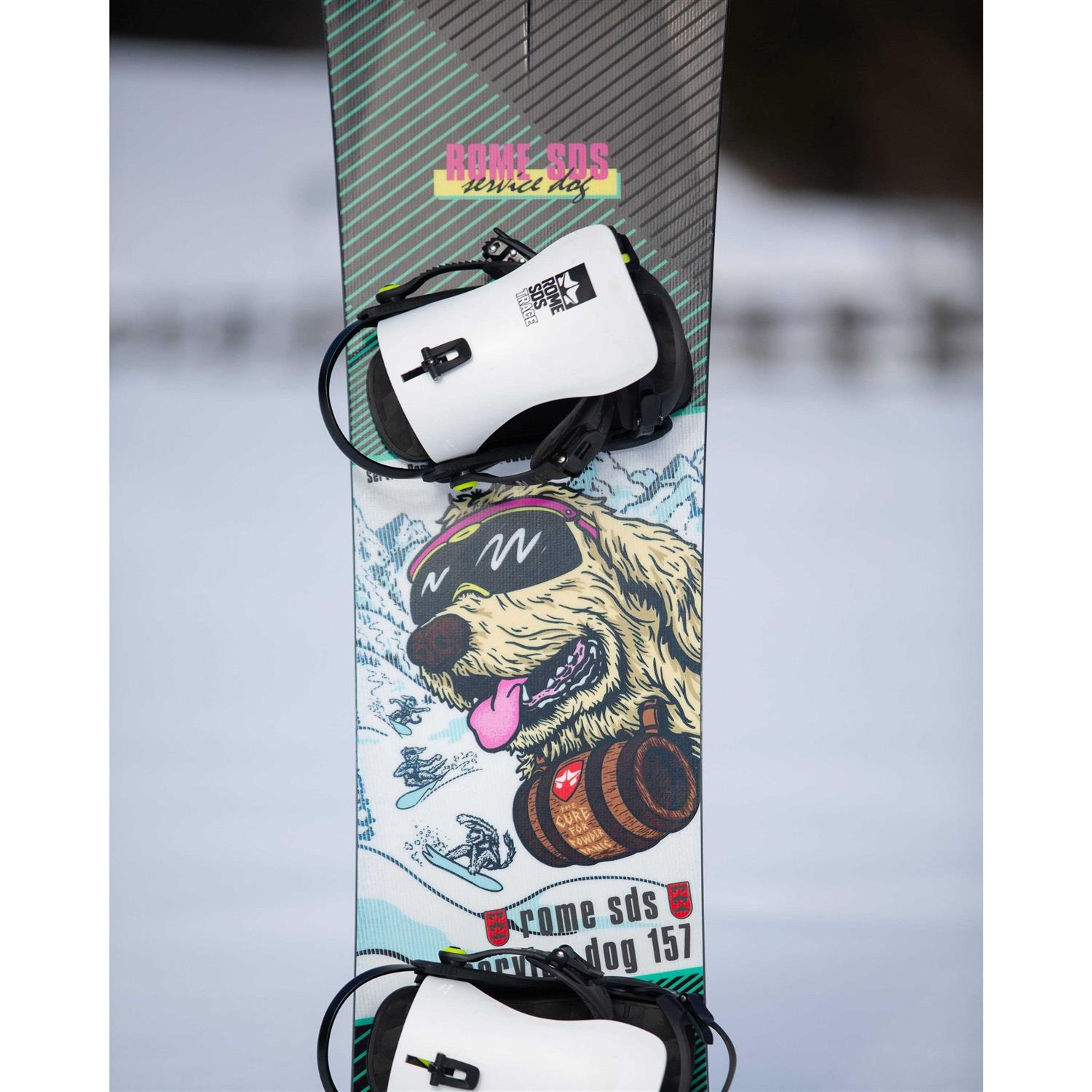 Rome Service Dog Snowboard 2024 - Image 5