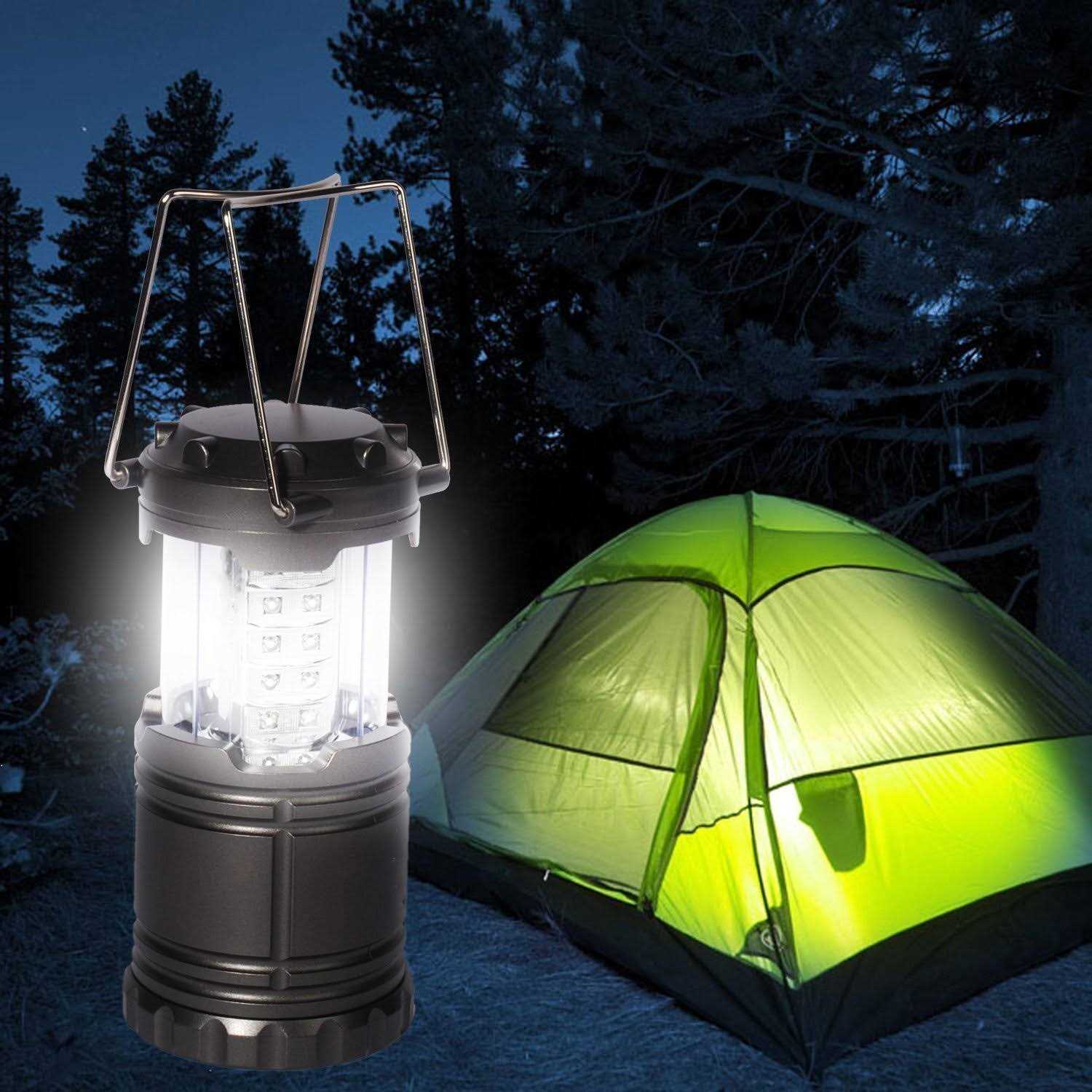 Generic Ultra Bright LED Lantern LED Camping Lantern,Portable Bright 30 LED Camping Light Flashlights For Hiking, Blackouts and Emergency - Image 4
