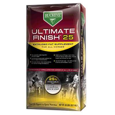 Buckeye Nutrition Ultimate Finish 25 Horse Supplement - Image 2