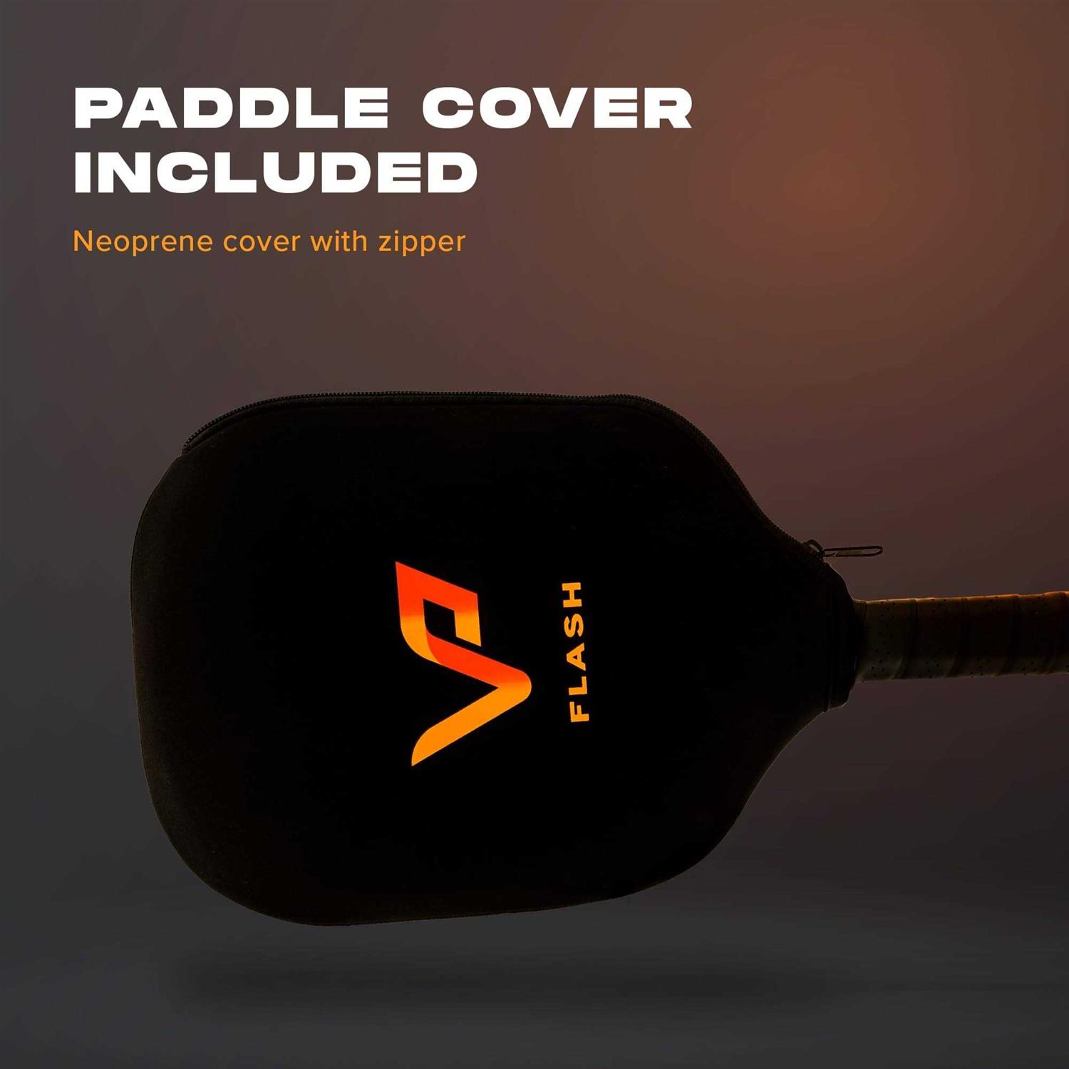 Vatic Pro Flash 16mm Middleweight Carbon Fiber Pickleball Paddle - Image 5