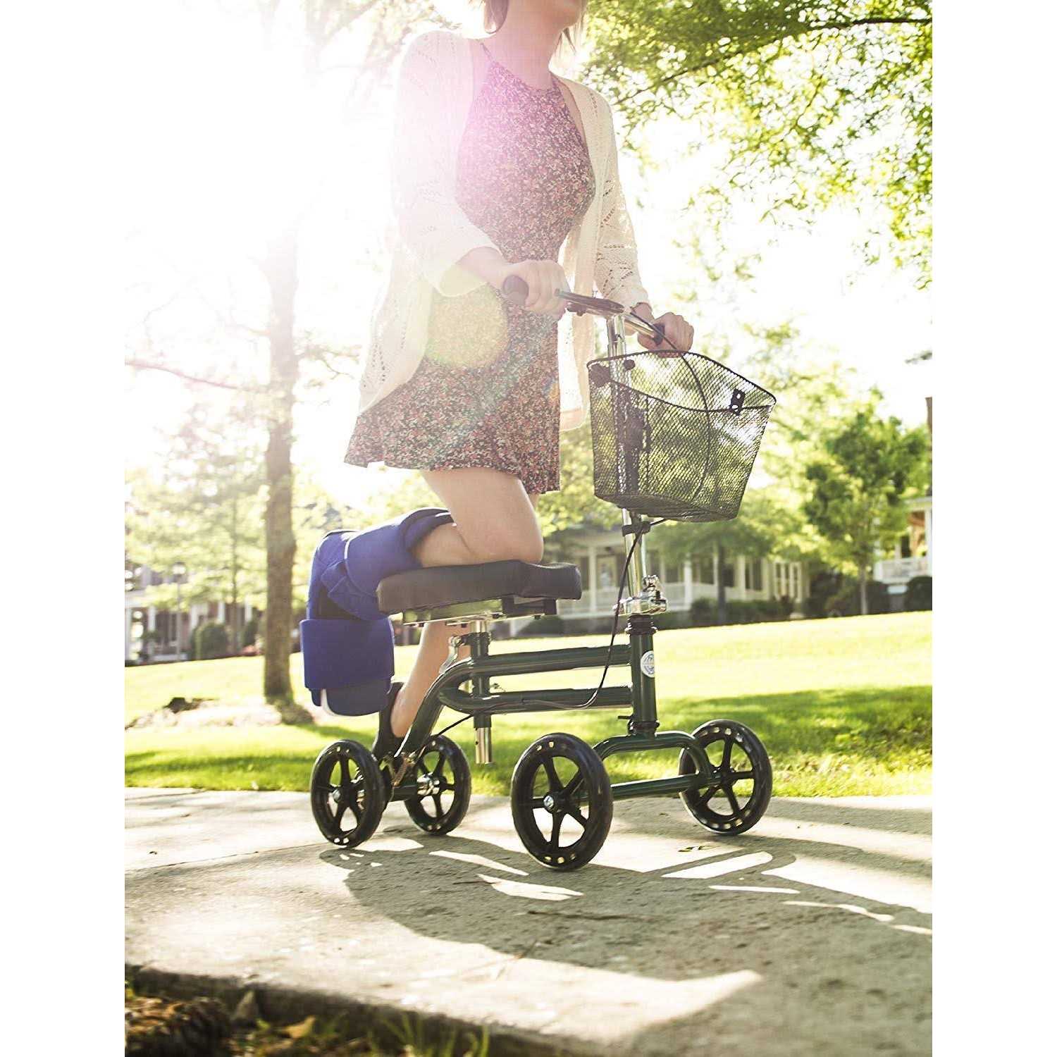 KneeRover Steerable Knee Scooter Knee Walker Alternative - Image 4