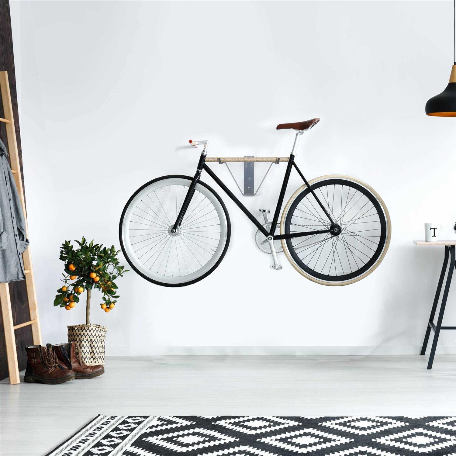 Delta Two Bike Wall Mount Rack with Shelf - Image 2