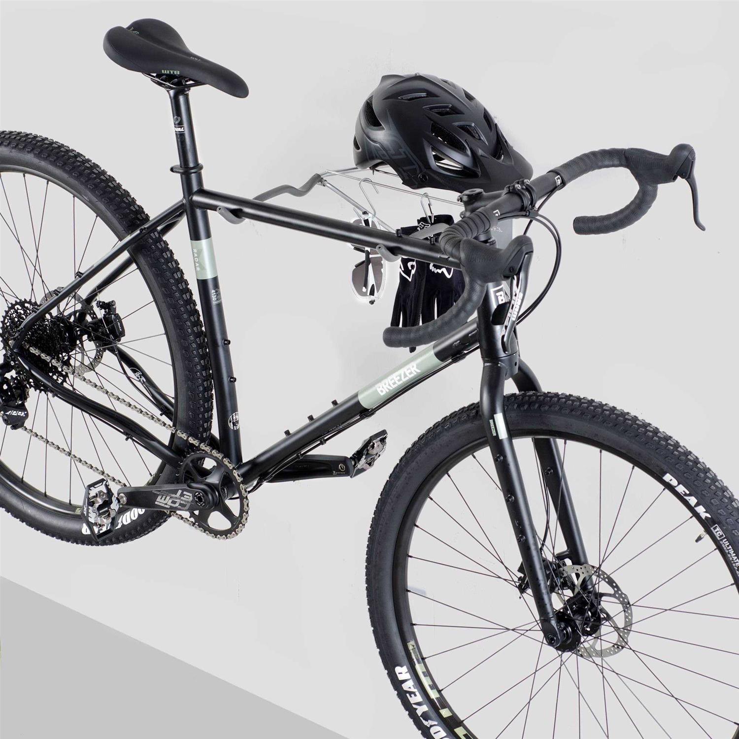 Delta Two Bike Wall Mount Rack with Shelf - Image 4