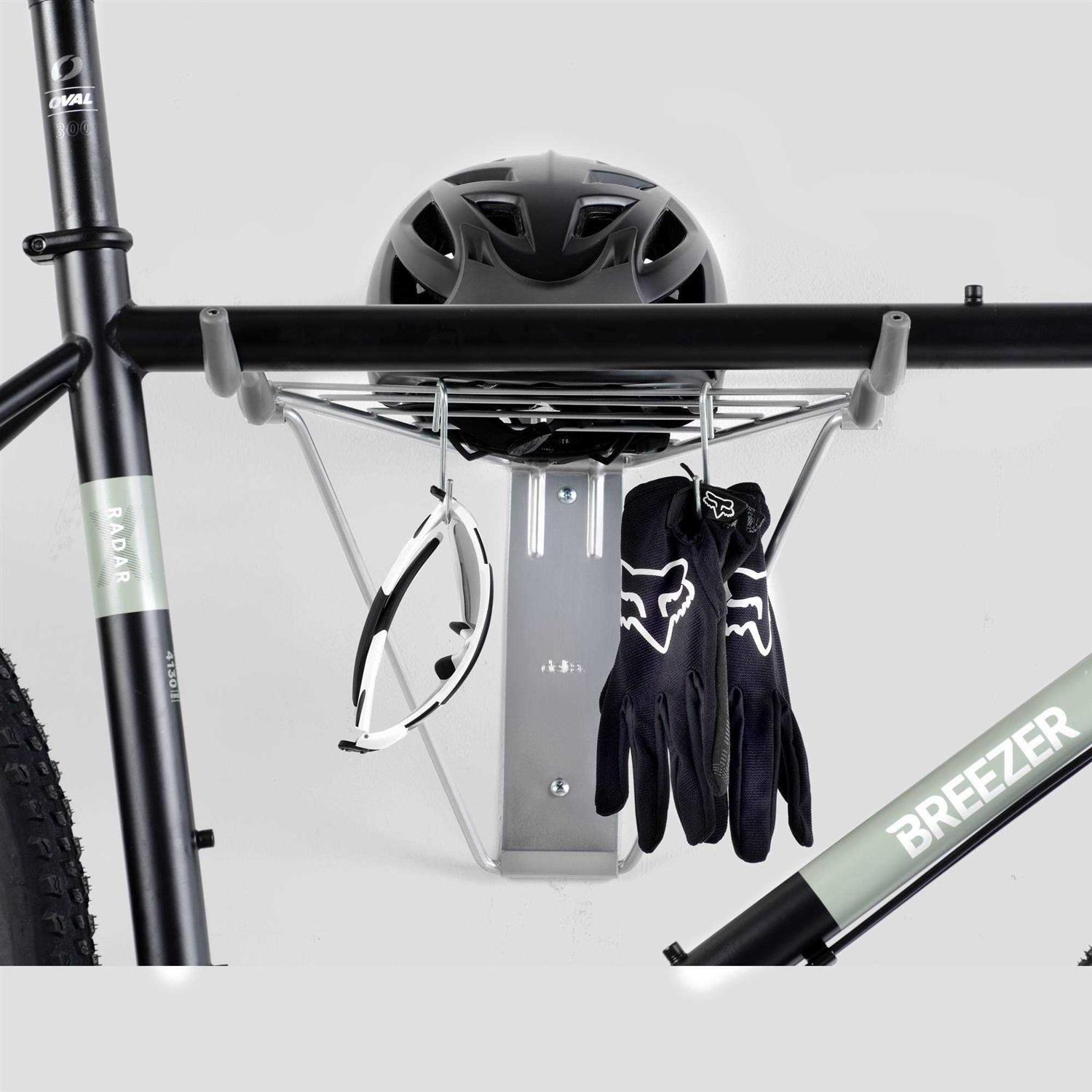 Delta Two Bike Wall Mount Rack with Shelf - Image 5