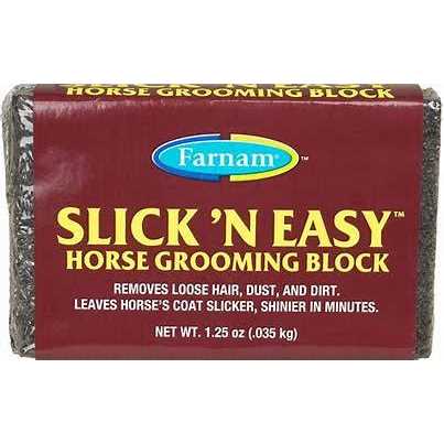 Farnam Slick N Easy Horse Grooming Block - Image 5