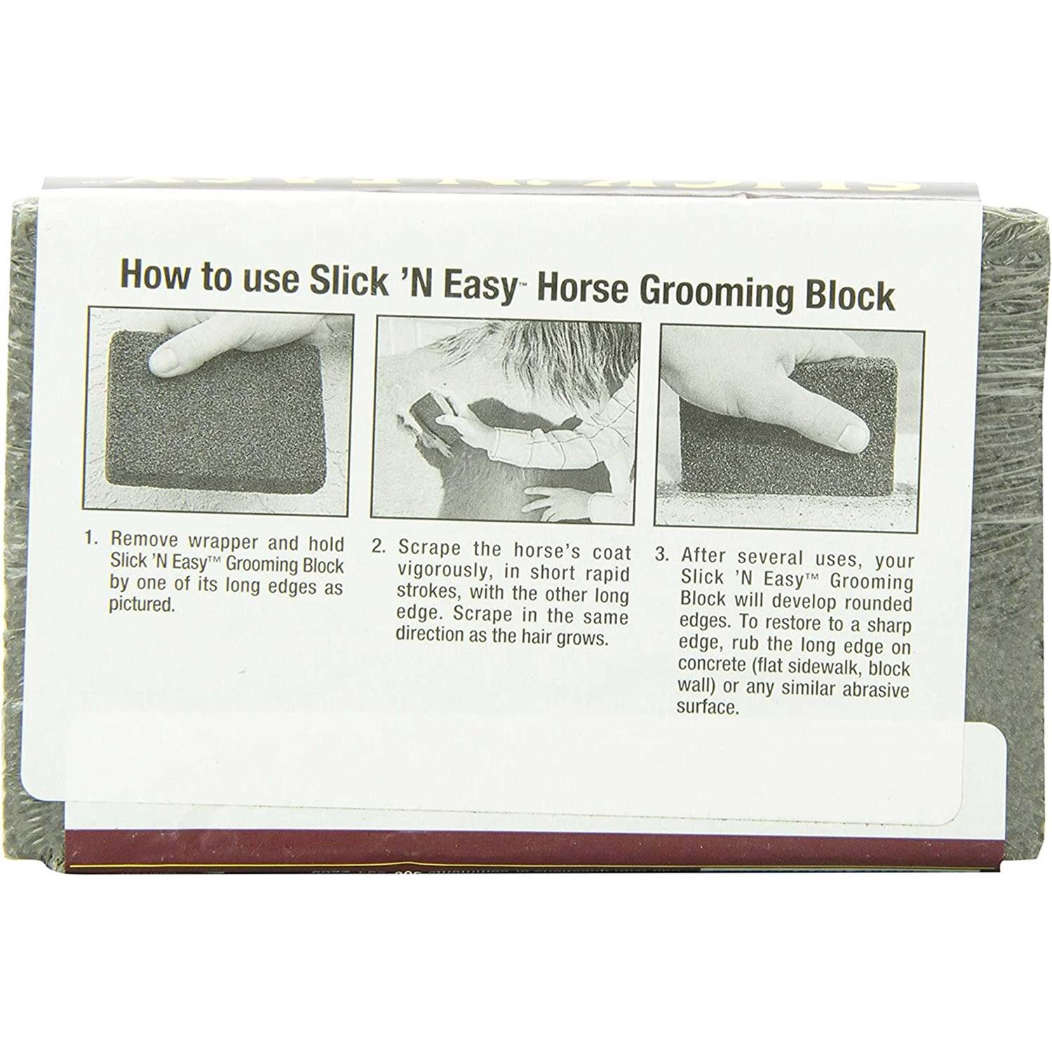 Farnam Slick N Easy Horse Grooming Block - Image 4