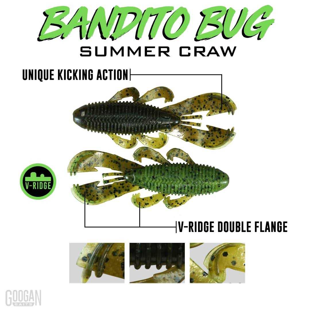 Googan Baits Sampler Bundle Assorted Fishing Lures and Soft Baits for Bass Fishing - Image 3