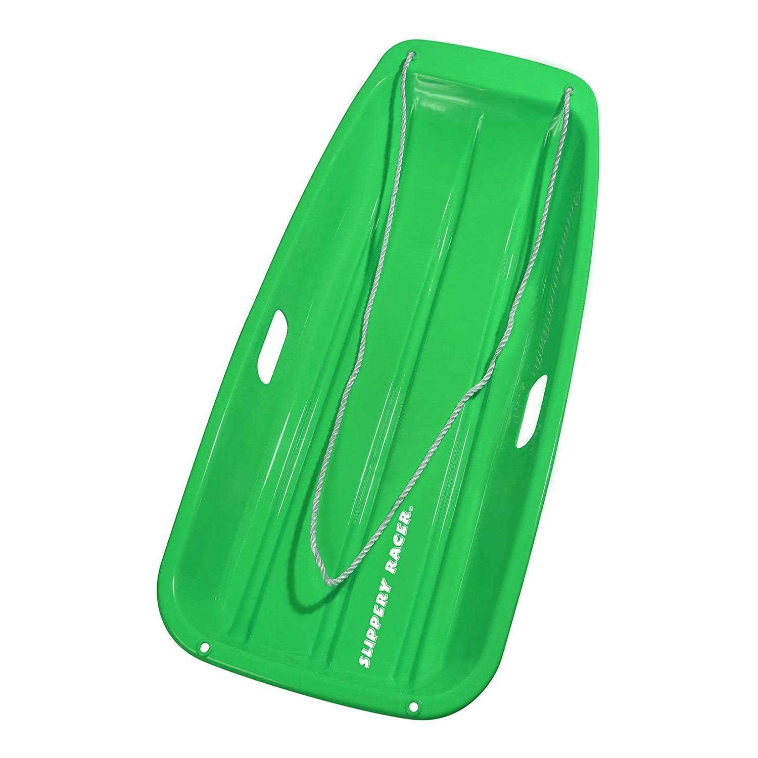 Slippery Racer Downhill Sprinter Plastic Toboggan Snow Sled - Image 2