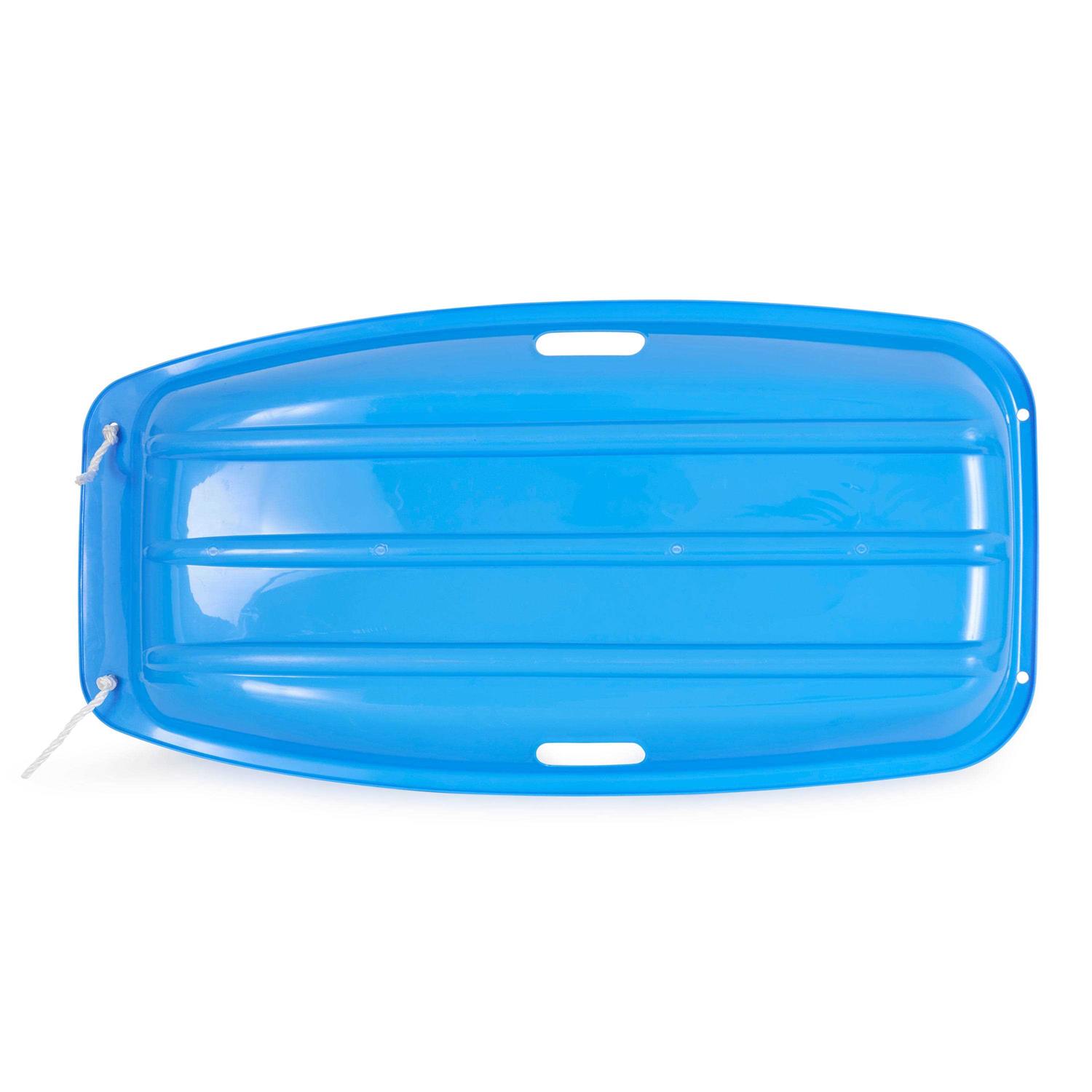 Slippery Racer Downhill Sprinter Plastic Toboggan Snow Sled - Image 2