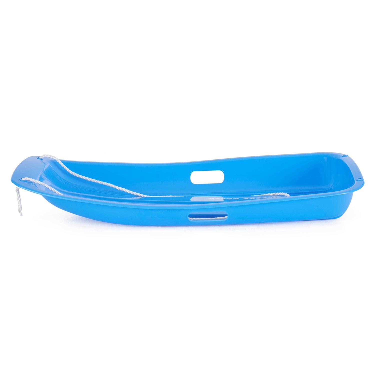 Slippery Racer Downhill Sprinter Plastic Toboggan Snow Sled - Image 4